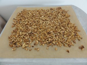 Toasted walnuts