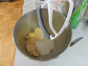 Sugar and butter