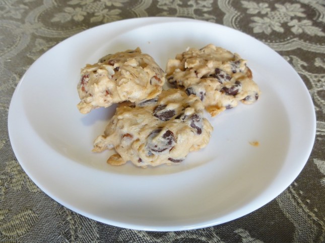 Oat chocolate chip cookies
