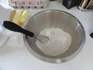 Mixing dry ingredients