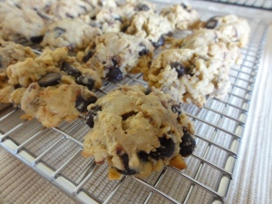 More baked frozen oat chocolate chip cookies