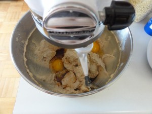 Eggs, vanilla, butter, and sugar