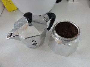 Stovetop percolator prep