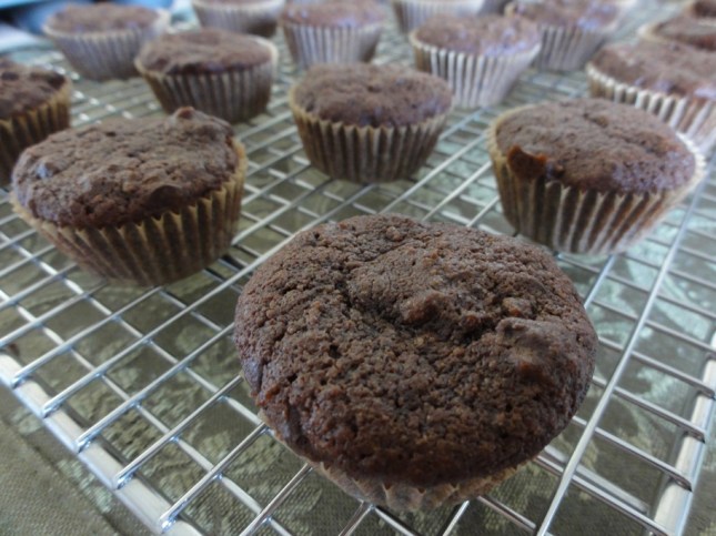 Cafe mocha mini muffins