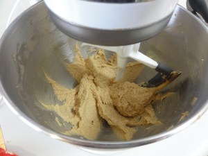 Wet ingredients well combined