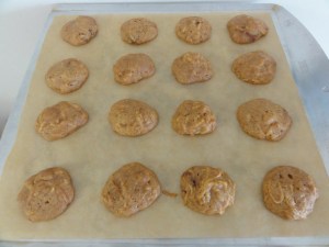 Baked cookies