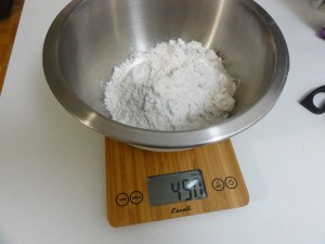 450g flour