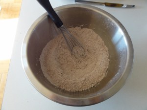 Dry ingredients well-combined