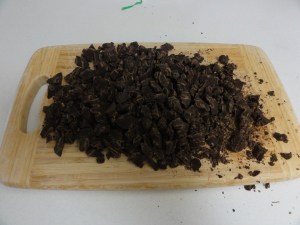 12 oz of chopped chocolate