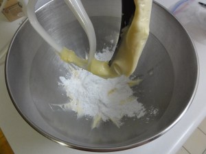 Icing sugar and butter
