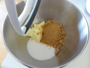 Butter and two sugars